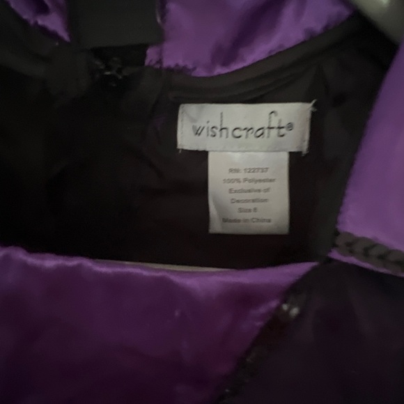 Chasing Fireflies wishcraft Bat Princess Dress Sz 8 - Picture 5 of 6